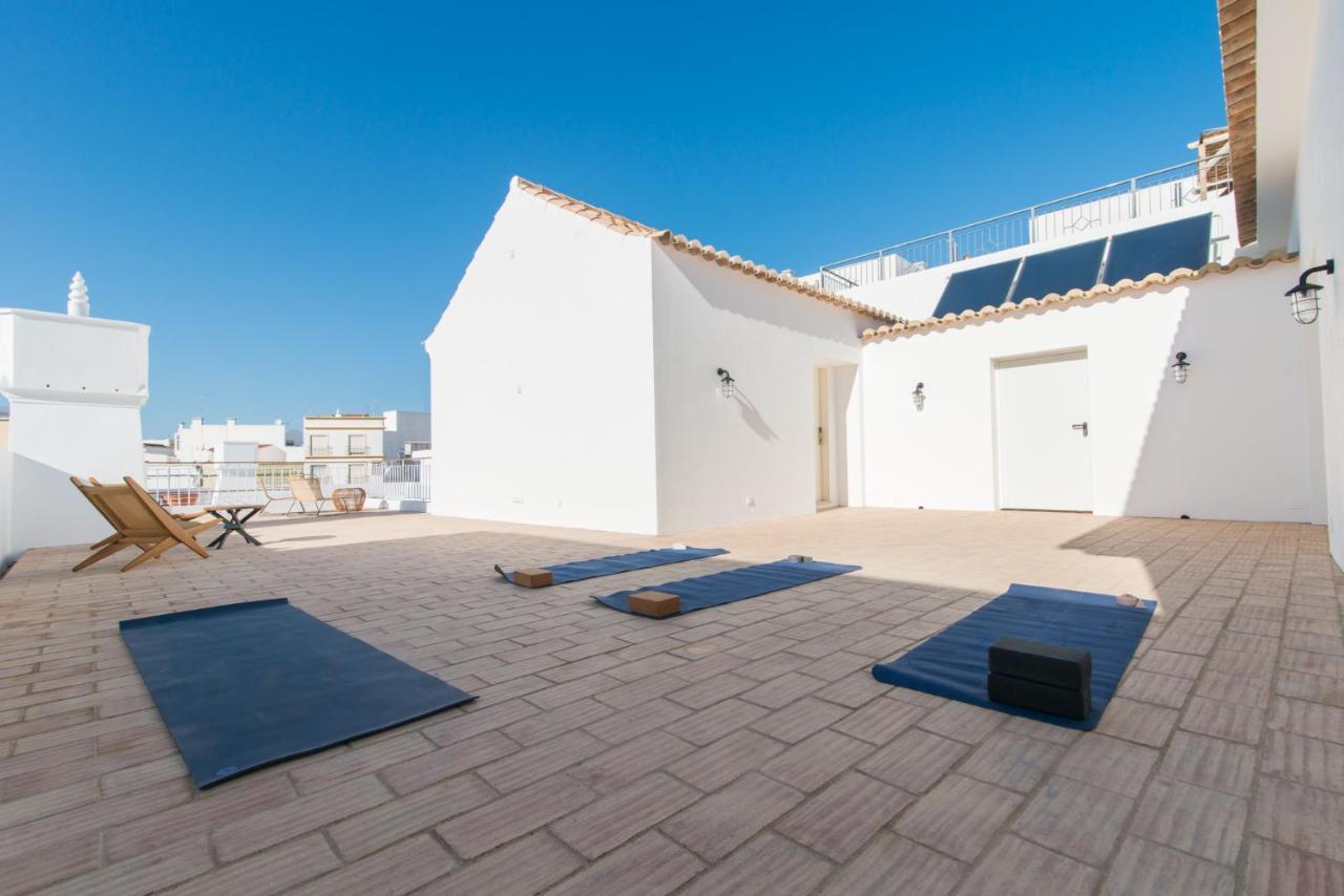 Casa Rosa Villa With Pool In Olhao Centre Luaran gambar
