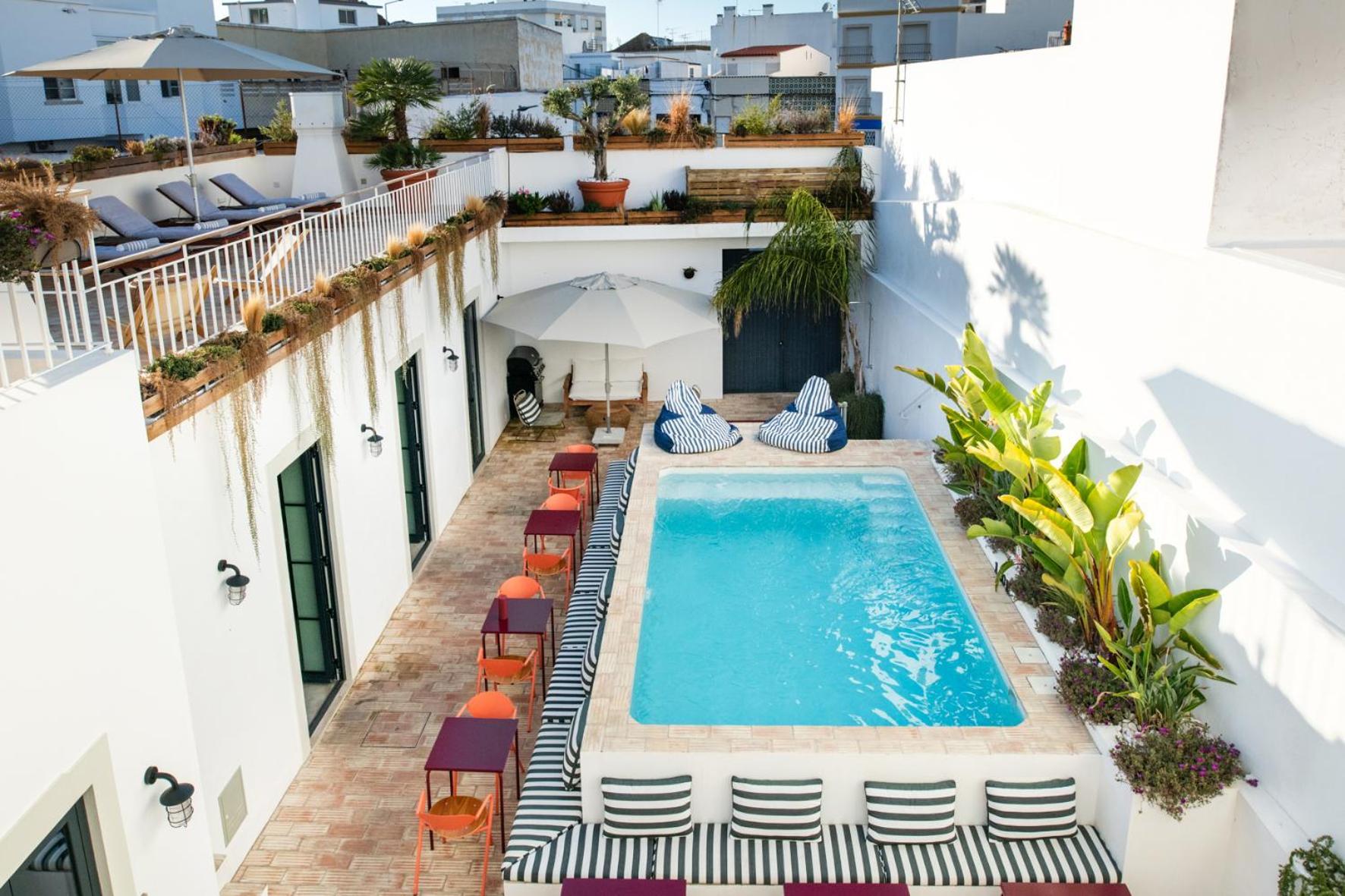 Casa Rosa Villa With Pool In Olhao Centre Luaran gambar