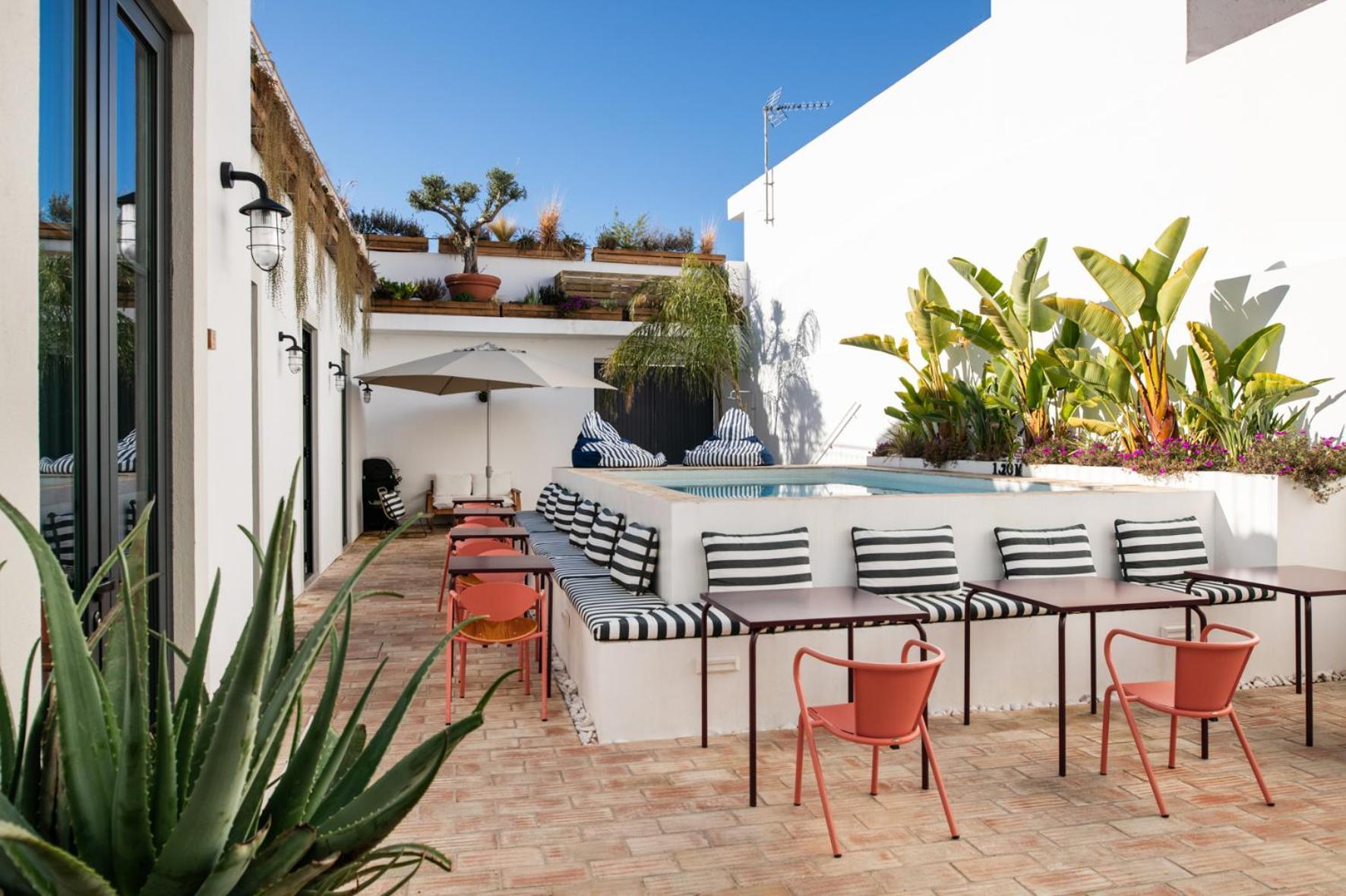 Casa Rosa Villa With Pool In Olhao Centre Luaran gambar