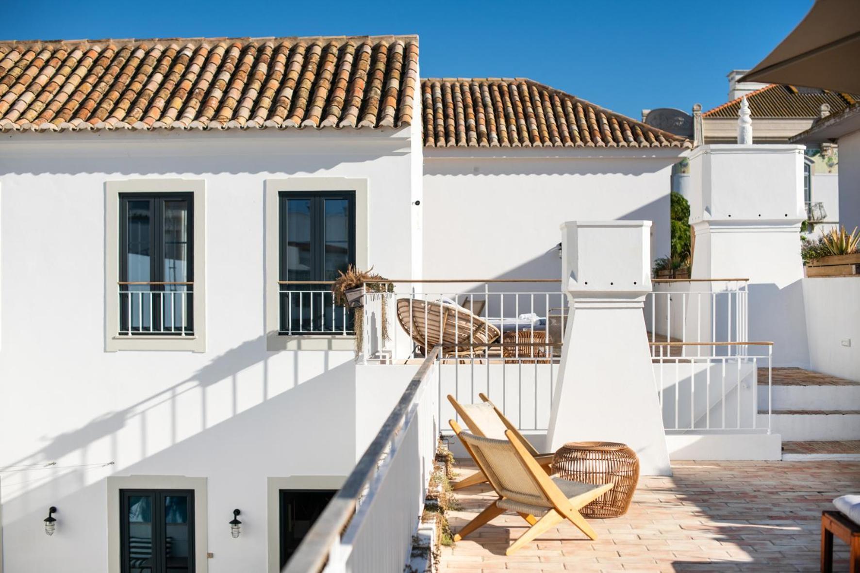 Casa Rosa Villa With Pool In Olhao Centre Luaran gambar